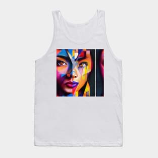 Multidimensional Swirls, Twelve Tank Top